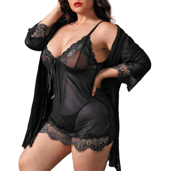 3Piece Nightwear lingerie Set